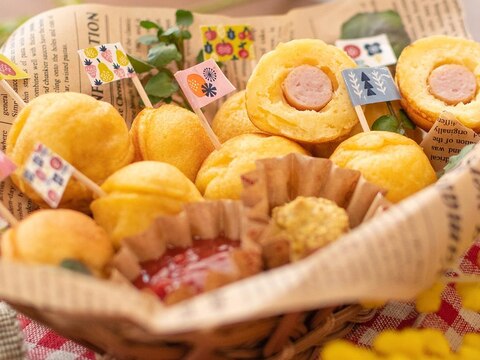 銅製 たこ焼き器タコットで作る アメリカンドッグ